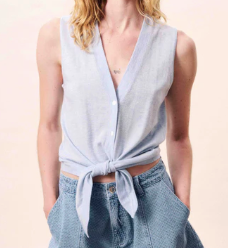 Bleu Clair Top