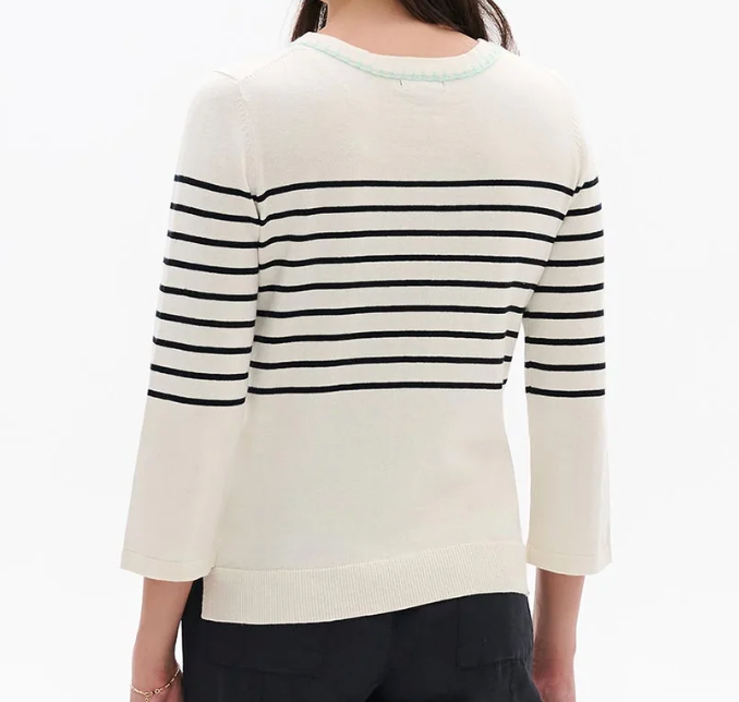 Black Stripe Top