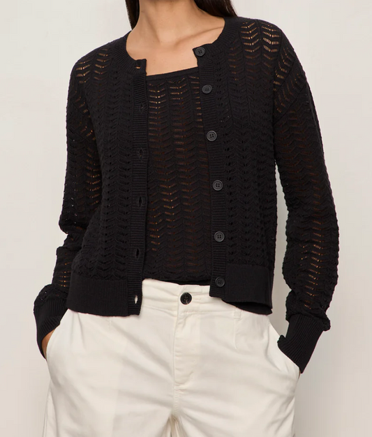 Pointelle Cardigan