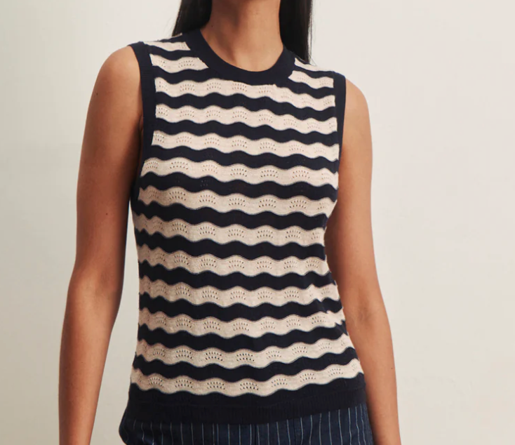 Chevron Knit Tank