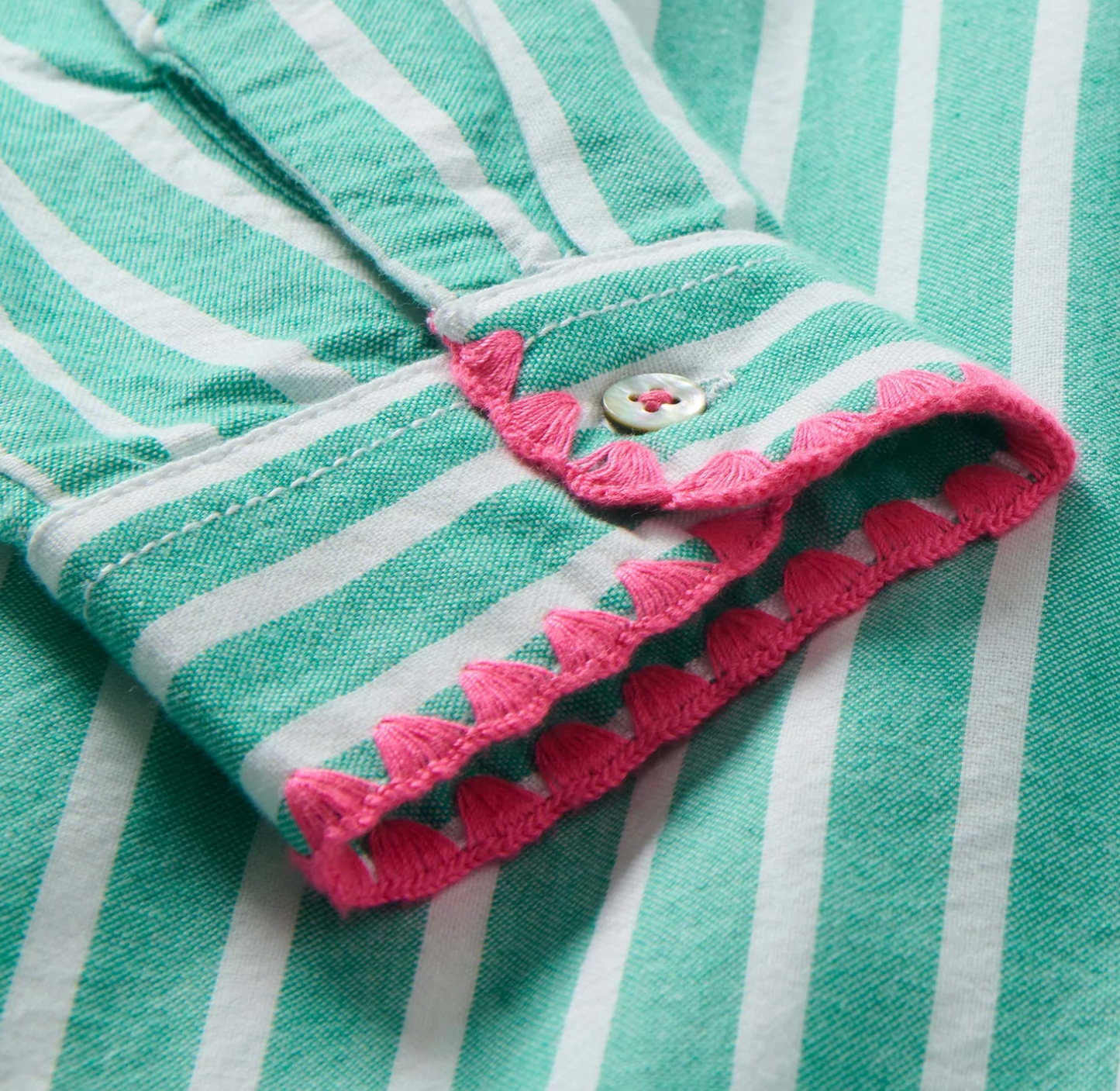 Striped Shirt Dress