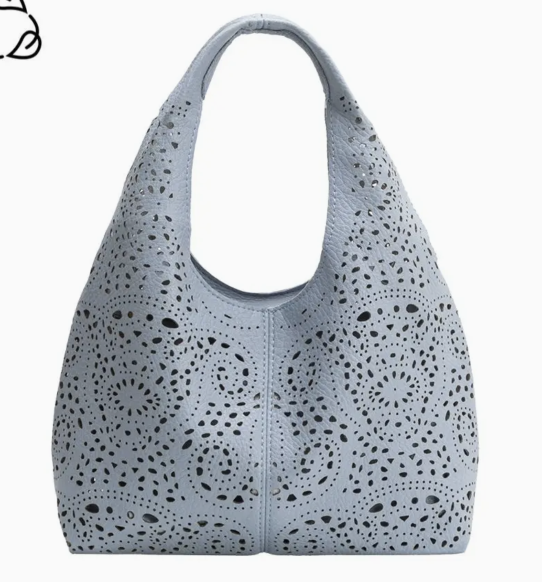 Eyelet Tote Bag