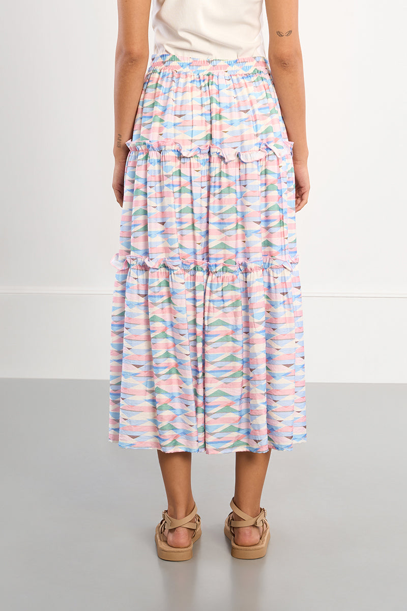Pastel Mountain Skirt
