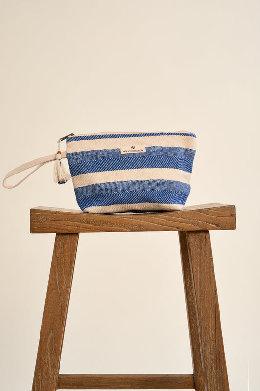 Stripe Cosmetic & Weekend Bag