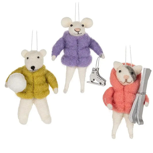 Winter Animal Ornaments