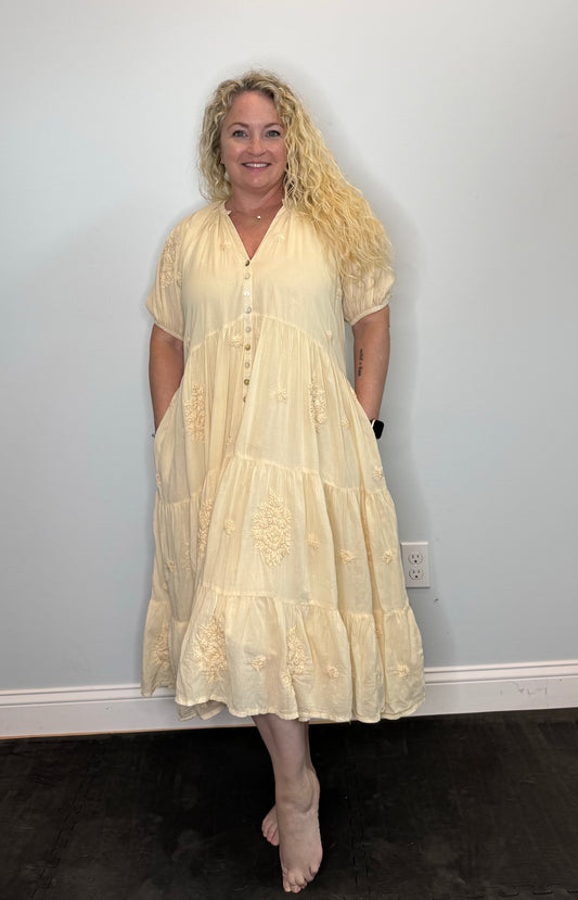 Ivory Posie Dress
