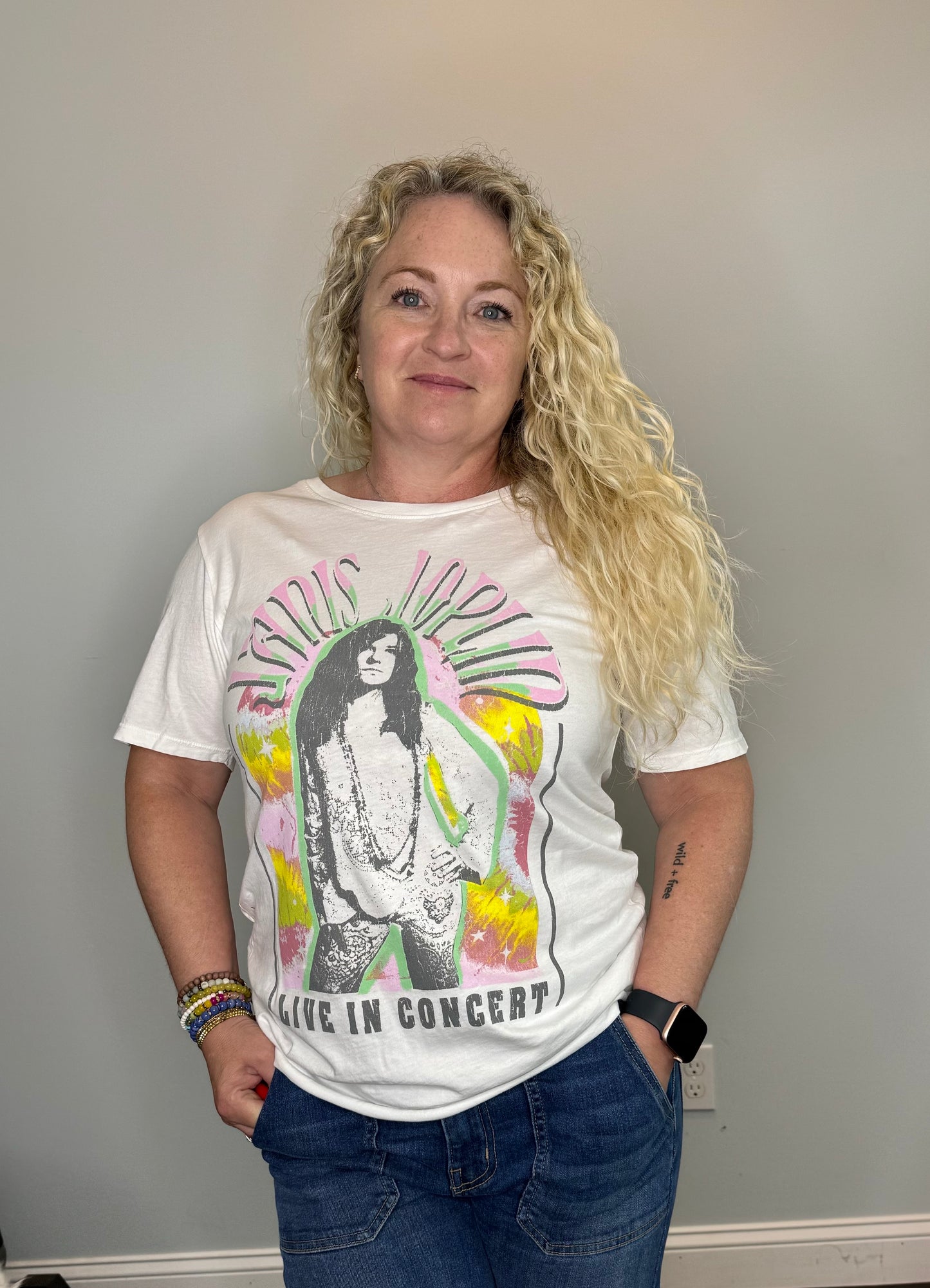 Janis Joplin Live in Concert Tee