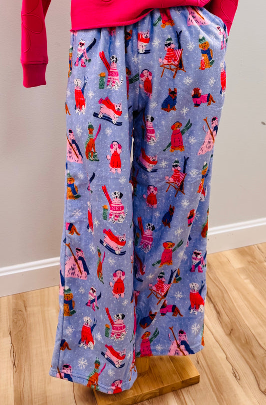 Girls Ski Dog Pants
