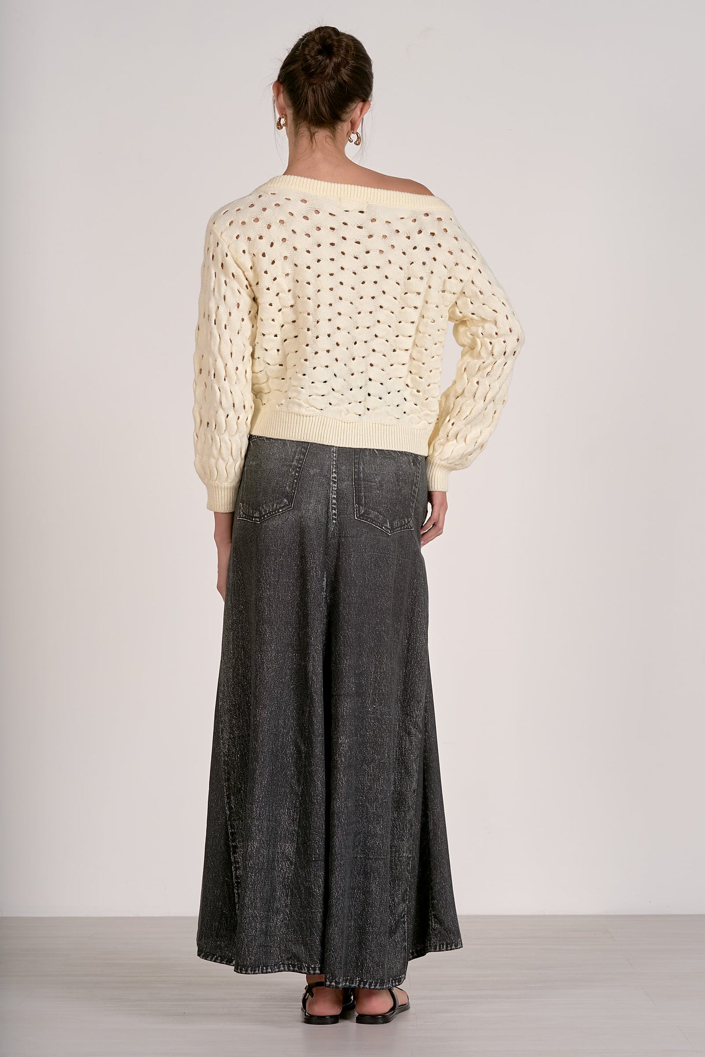 Open Knit Sweater
