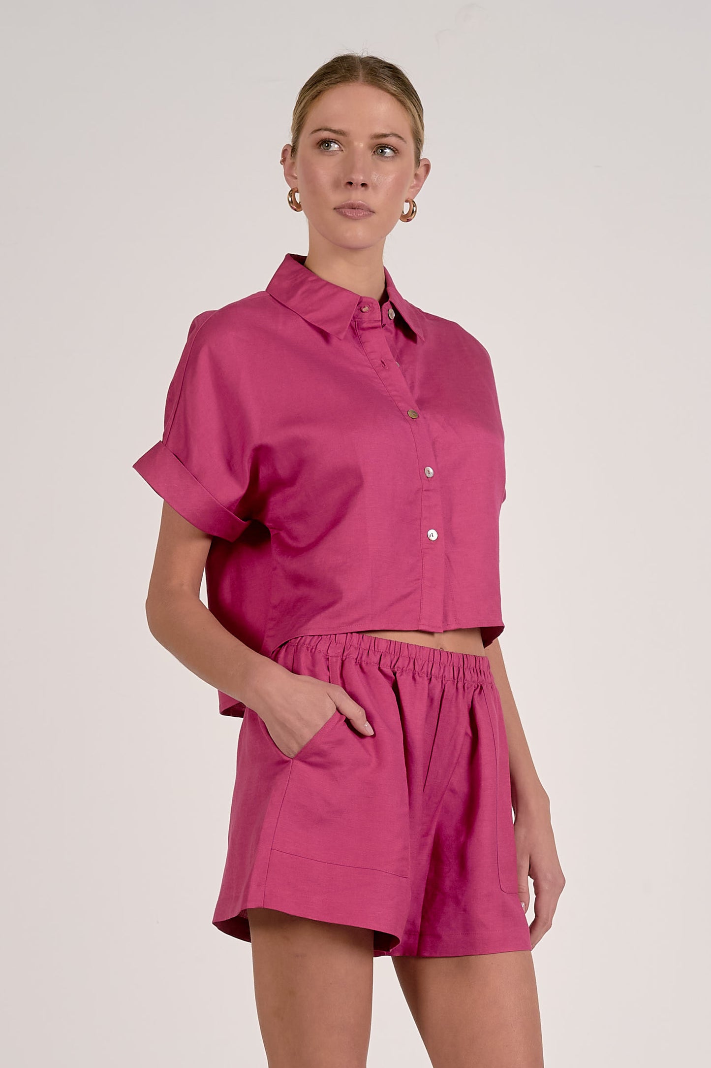 Fuchsia Top