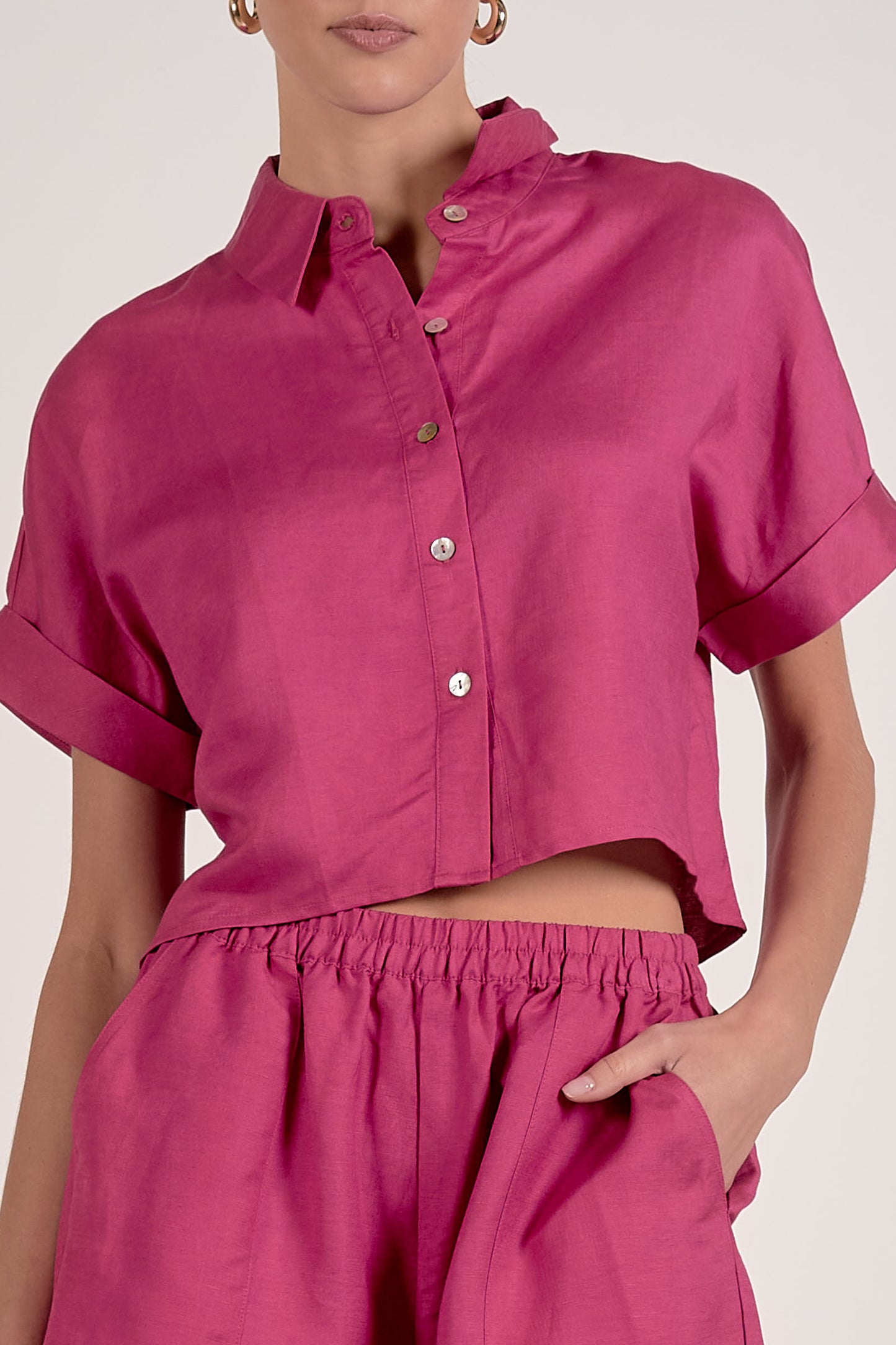 Fuchsia Top