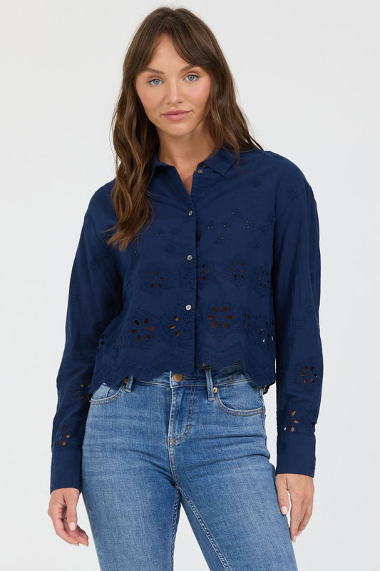 Riviera Eyelet Blouse