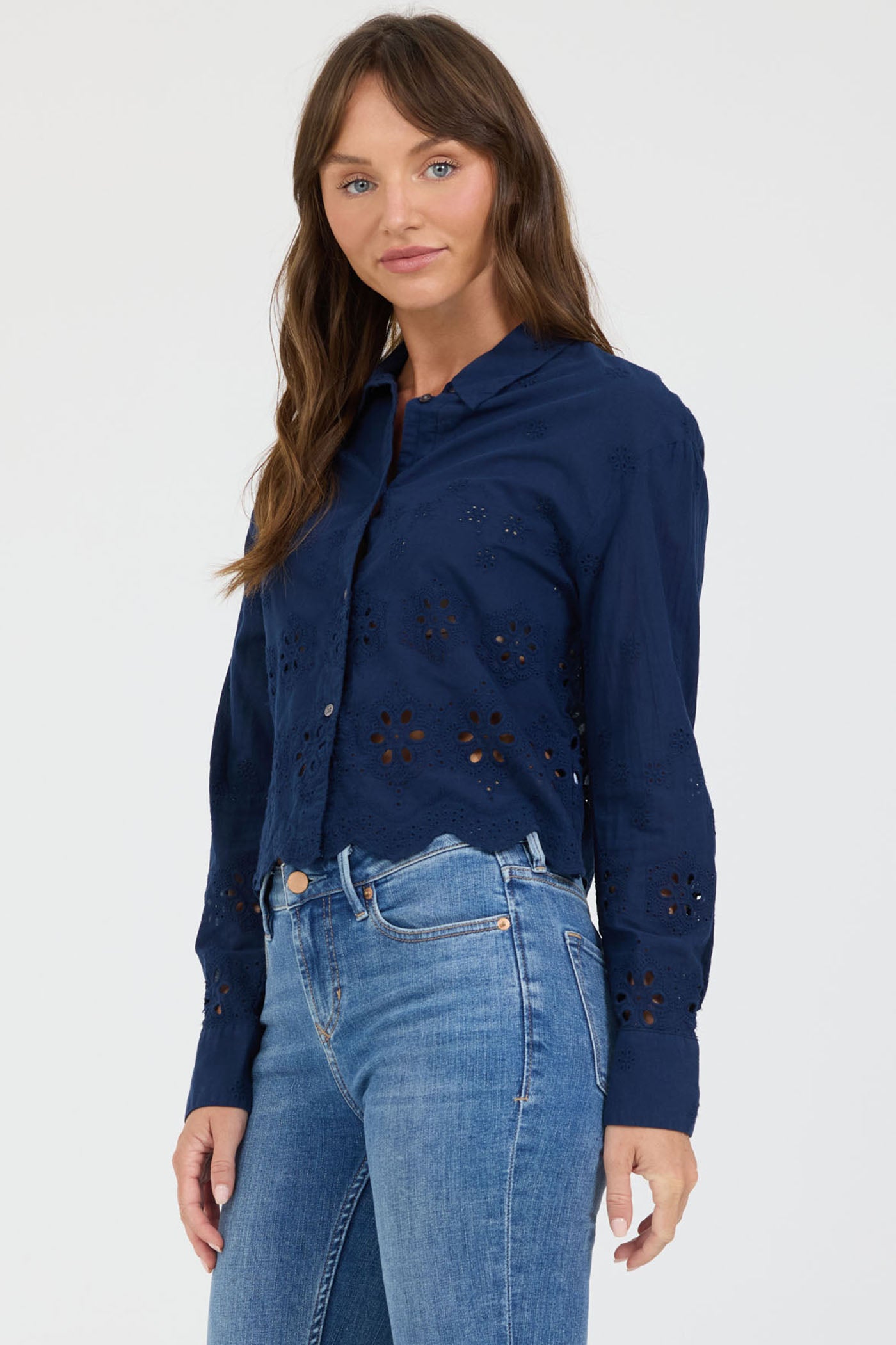 Riviera Eyelet Blouse