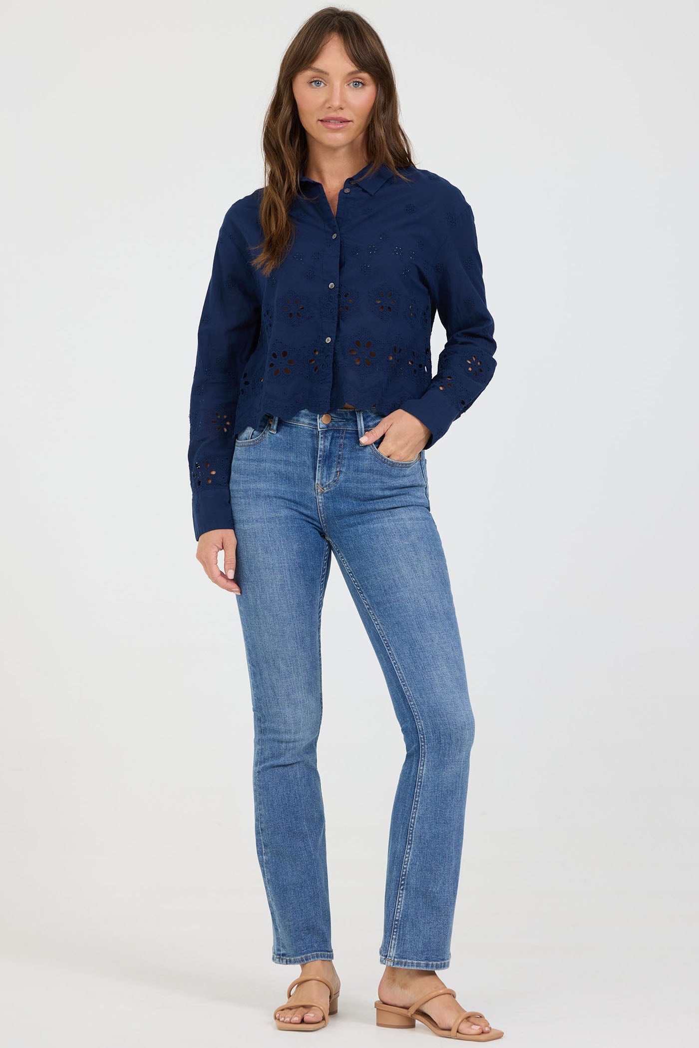 Riviera Eyelet Blouse