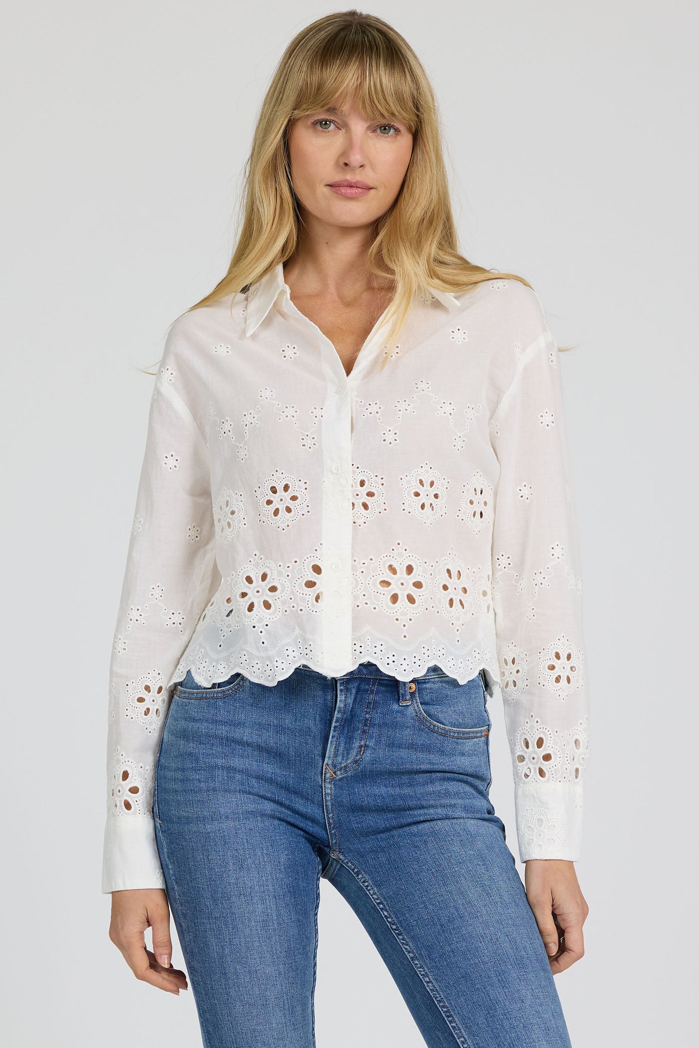 Riviera Eyelet Blouse