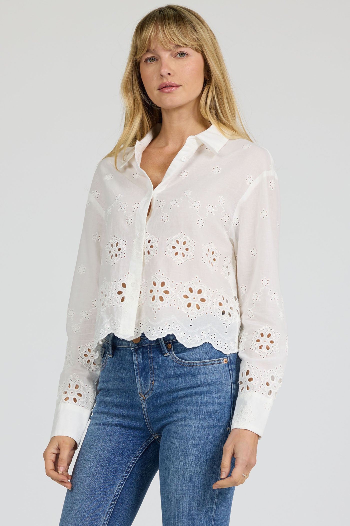 Riviera Eyelet Blouse