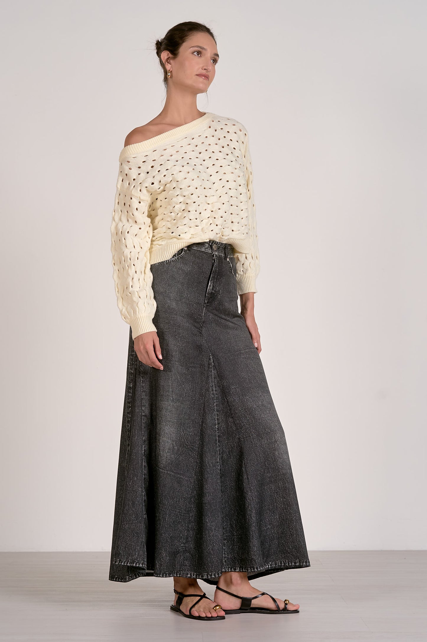 Open Knit Sweater